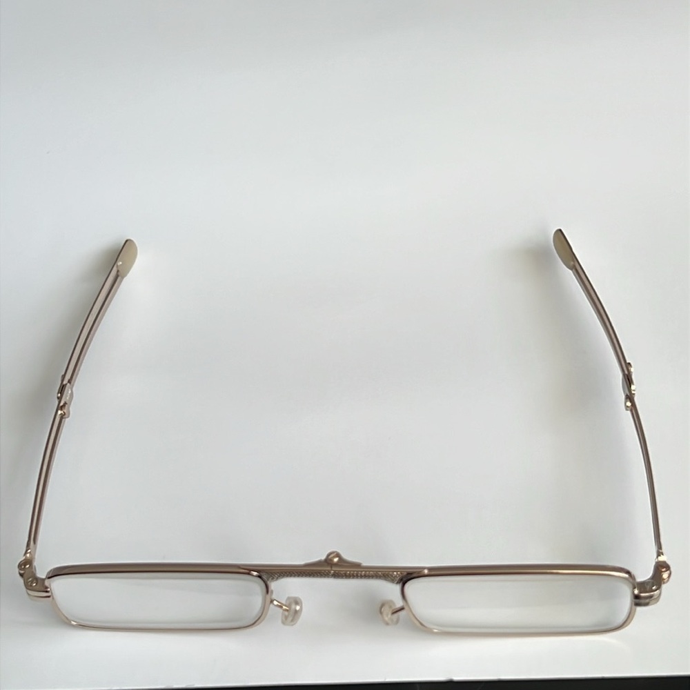 Minifold by EyeMagine +2.5 Fold up Readers in Rhinestone/crystal Carry Case $275 - Picture 7 of 8